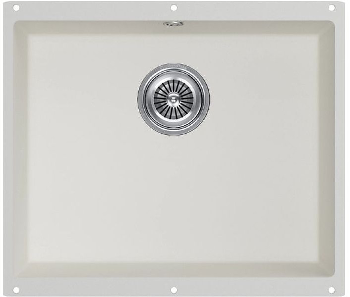 Кухонная мойка KUCHENSTERN 101VA10 UNDER 60 Ku-Granit 530х460х190 мм ваниль