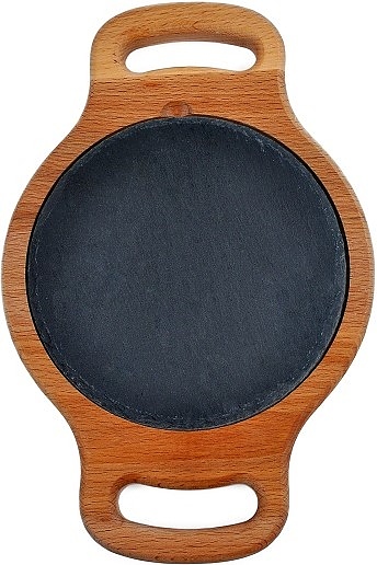 Блюдо для подачи MGprof 73119 150 мм на дерев. подставке