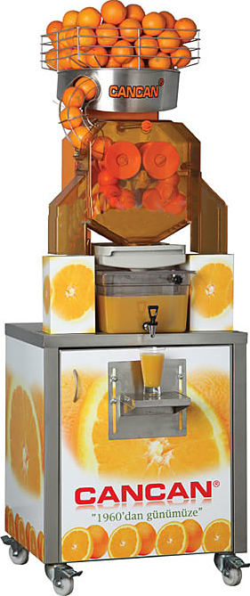 Соковыжималка автоматическая для цитрусовых CanCan CC.38.OPM04 с тележкой
