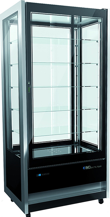 Шкаф кондитерский для шоколада ISA Cristal Tower 93 LH H160 RV CH