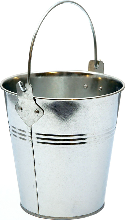 Ведро металлическое Eger для сбора жира