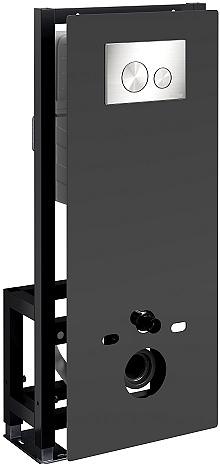 Система инсталляции для подвесного унитаза Wasserkraft Glan 66TLT.010.ME.BL.BN02