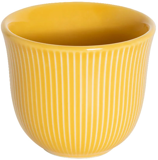 Чашка Loveramics Brewers Embossed Tasting Cup Flat White C099-42BYE 150 мл, желтый (Yellow)