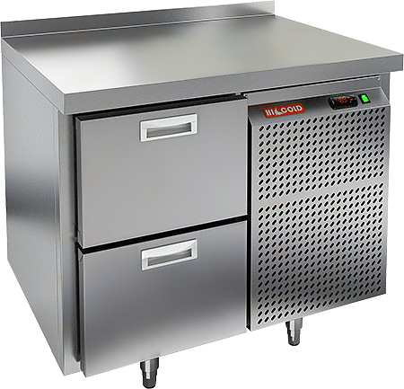 Стол морозильный HICOLD GN 2 BR3 BT