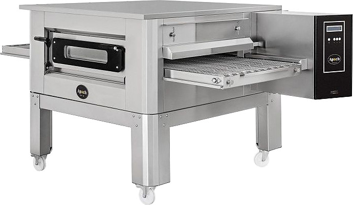 Печь конвейерная Apach AMT 80 с подставкой