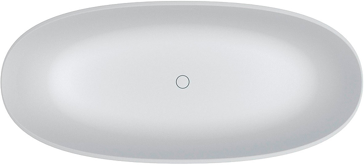 Ванна RIHO OVAL 160х72 см, искусственный камень