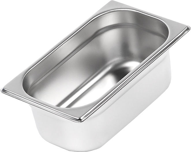 Гастроемкость Luxstahl 1/4х4'' GN 1/4-100 (265х164х100) нерж. сталь