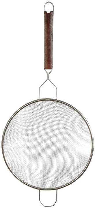 Сито Luxstahl d 260 нерж с деревянной ручкой (с уценкой)