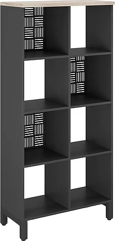 Стеллажная система КОБОР SQ-4X2 black/natural