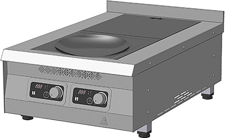 Плита индукционная ITERMA ПКИ-2К-550/850/250 КОМБИ