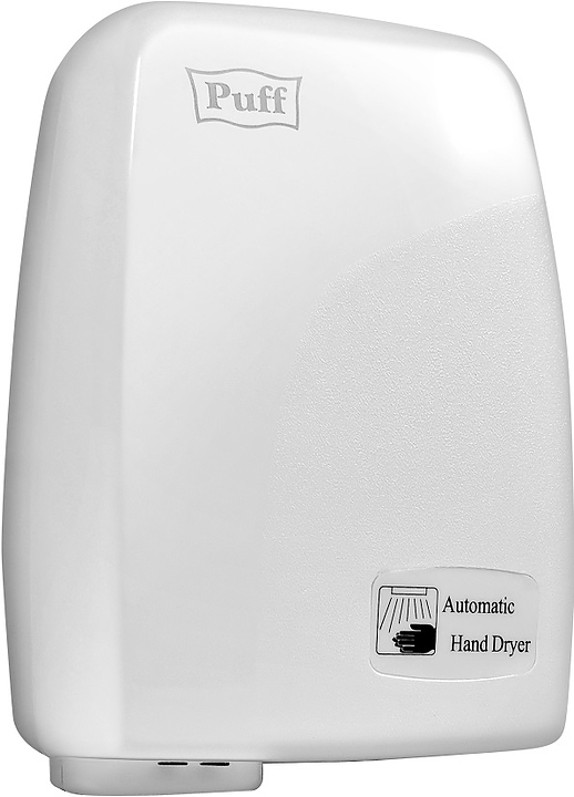 Сушилка для рук Puff 120 (АБС-пластик) белая