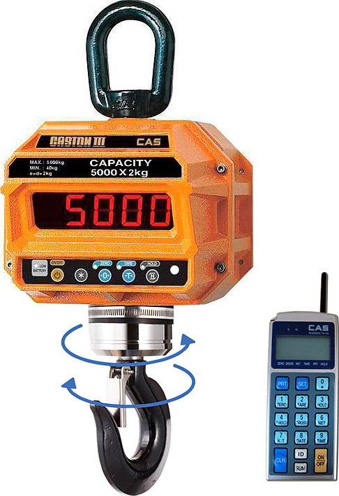 Крановые весы CAS Caston-III 15 THD TW-100