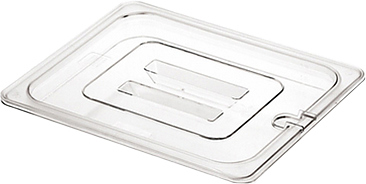 Крышка для гастроемкости MACO 8601-N GN 1/2 (325х265) с отверстием для ложки, поликарбонат