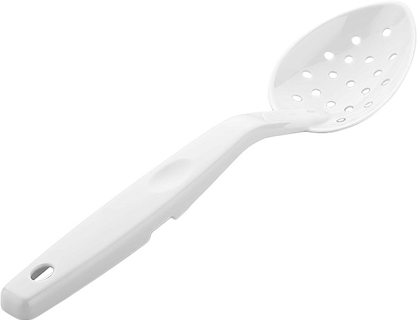 Ложка гарнирная Gastroplast GSK-02 l=29,5 см (поликарбонат) перфорированная белая