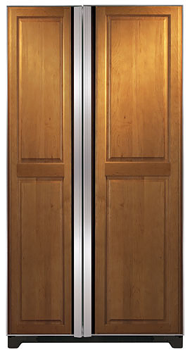 Холодильник Side-by-Side Maytag GS 2624 PEK 3 (белый с зеркалом)