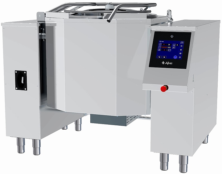 Котел пищеварочный Abat КПЭМ-100-ОМП-В с опорами