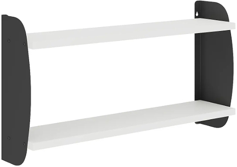 Полка КОБОР S2-80/20 black/premium