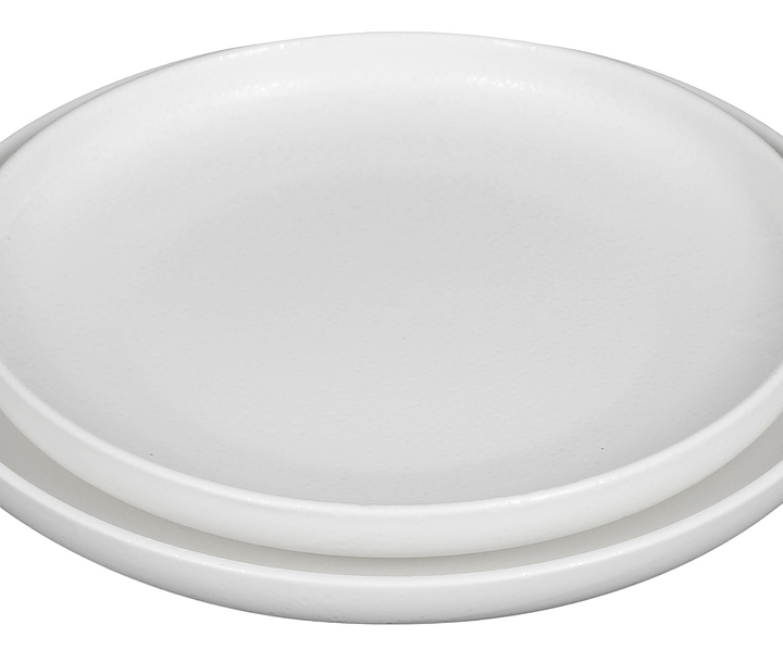 Тарелка с высокими бортами Китай Corone Cristallo 25052 10,5'' d 267 мм белый