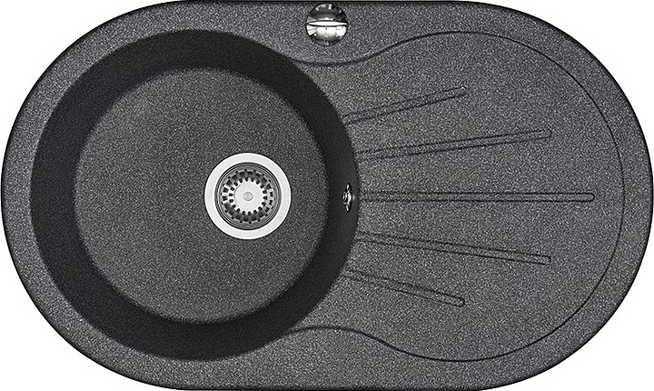 Кухонная мойка AQUATON Паола 1A714032PA210 графит
