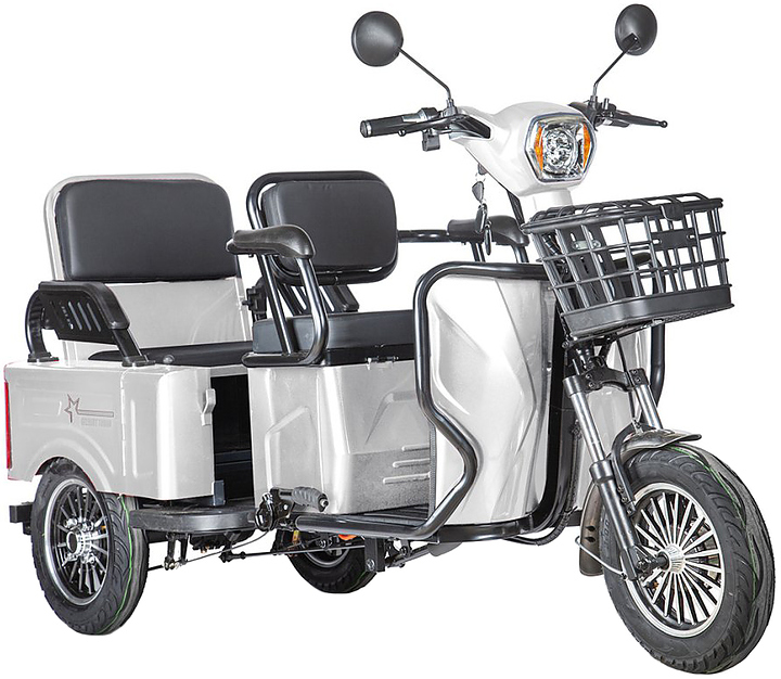 Трицикл Rutrike Gelbert Tuban белый