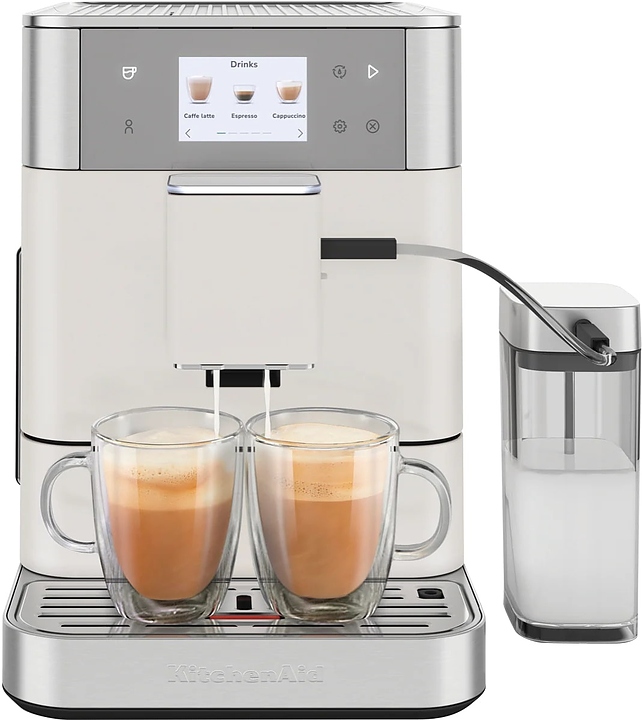 Эспрессо кофемашина автоматическая KitchenAid KF7 5KES8557EPL фарфорово-белая