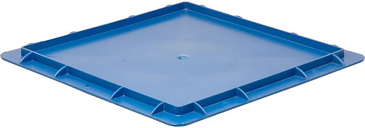 Крышка для ящика ТАРА.РУ 415-К 390х390 мм синяя