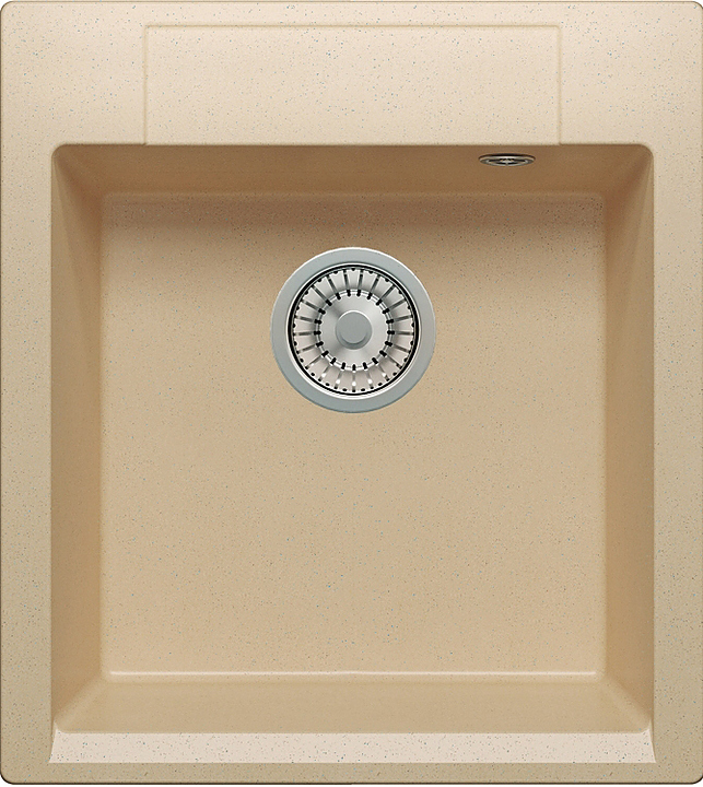 Мойка кухонная Polygran Argo-460 бежевая