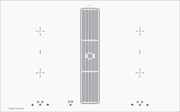Варочная панель Kuppersbusch KMI 8500.0 WR