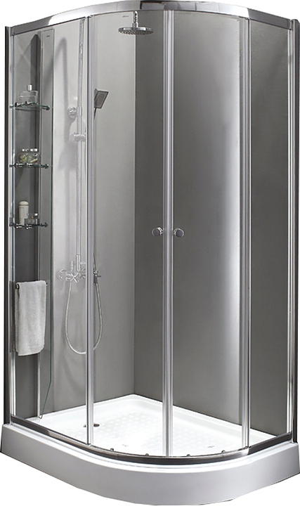 Уголок душевой CEZARES ANIMA-W-RH-2-120/100-C-Cr-L 120х100х200 см