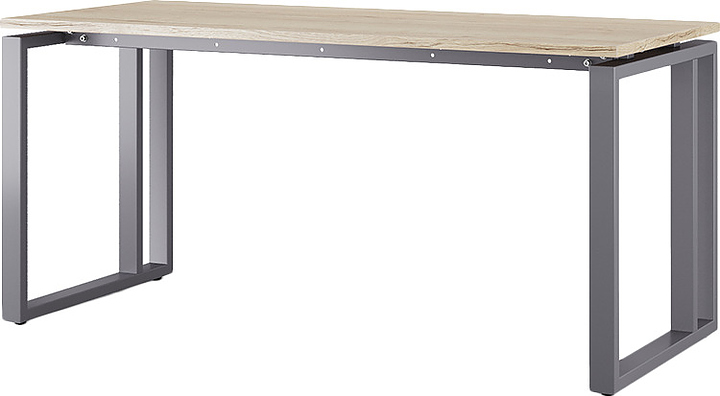 Стол офисный КОБОР O2-180/60 graphite/natural