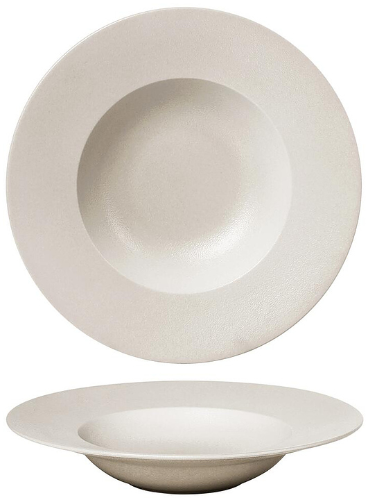 Тарелка глубокая Noble Light Grey 095191A-L010-LGS 400 мл серый