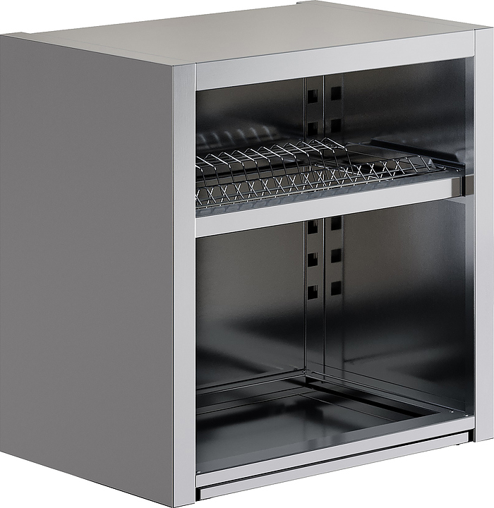 Полка настенная для тарелок Restoinox ПНО-Т-10/4
