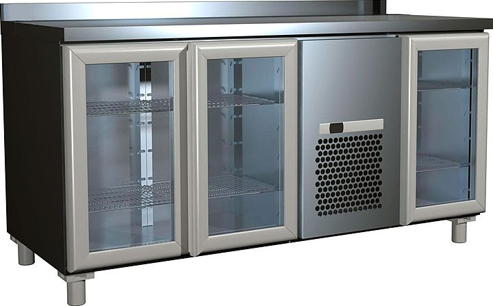 Стол холодильный Carboma T70 M3-1-G 0430-2 (3GNG/NT 111) с бортом