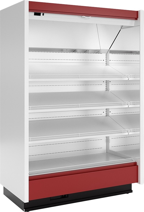 Горка холодильная фруктовая Марихолодмаш София 195/71 ВХСп-1,25 (с комплектом ночных штор)