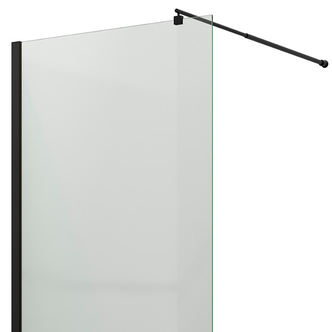 Душевое ограждение Wasserkraft Rur 30W39MB 2000х900 мм черный