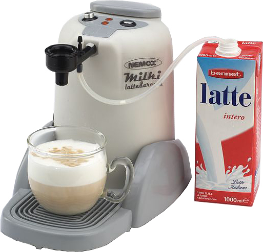 Капучинатор Nemox MILKI Latte&Crema серый и белый