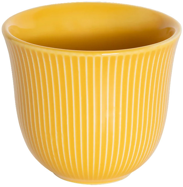 Чашка Loveramics Brewers Embossed Tasting Cup Latte&Cappuccino C099-41BYE 250 мл, желтый