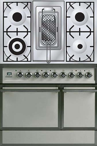 Газовая плита с духовым шкафом ILVE QDC-90R-MP