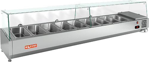 Витрина холодильная HICOLD VRTG 2010 (1/3)