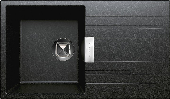 Мойка кухонная Tolero Loft TL-750 черная