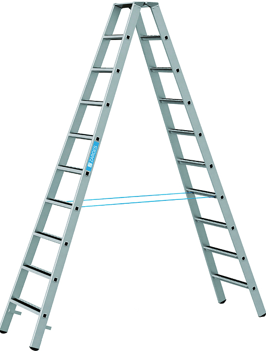 Стремянка ZARGES 41561 R13step B 2х10