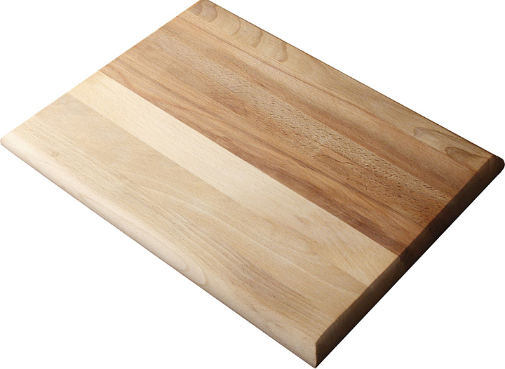Доска разделочная Luxstahl 400х300х20 бук промасленный