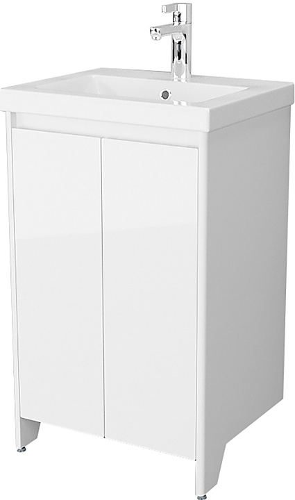 Тумба Velvex KLAUFS 50.2D tnKLA.50.2D-616.216 белая