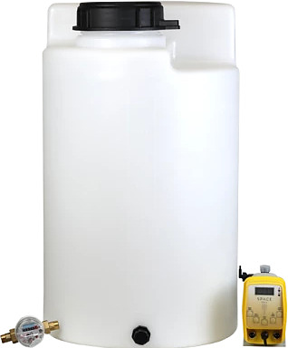 Комплекс дозирования SpaceAqua Dose 500-IMP, емкость 100 л, счетчик Dn15