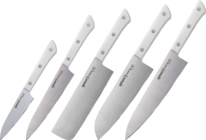 Набор кухонных ножей Samura Harakiri SHR-0250W