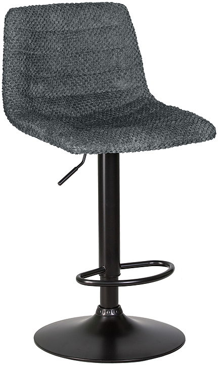 Стул барный DOBRIN TRAVIS VIVALDI15 (серый, черный)