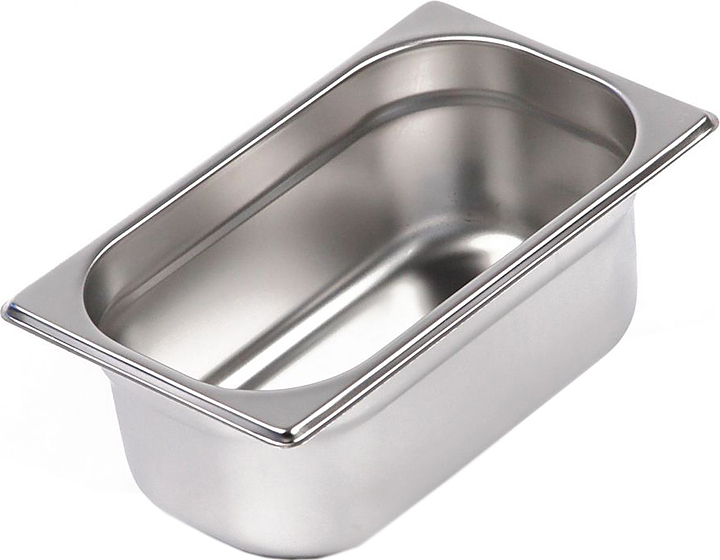 Гастроемкость Gastromix GN 1/4-100 (265х162х100) нерж. сталь