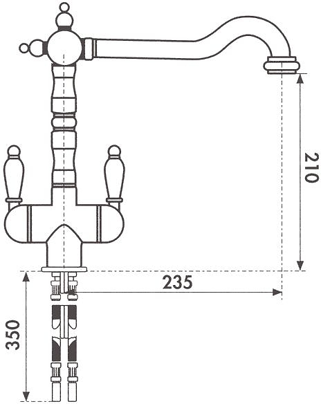 Смеситель Luisina RC 800092