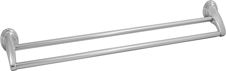 Полотенцедержатель Puff Solinne 15074 Classic 600 мм двойной (силумин) хром