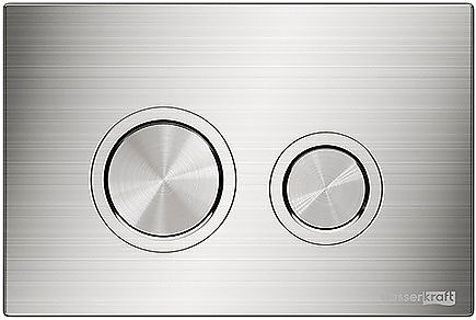 Кнопка смыва Wasserkraft BN01 никель